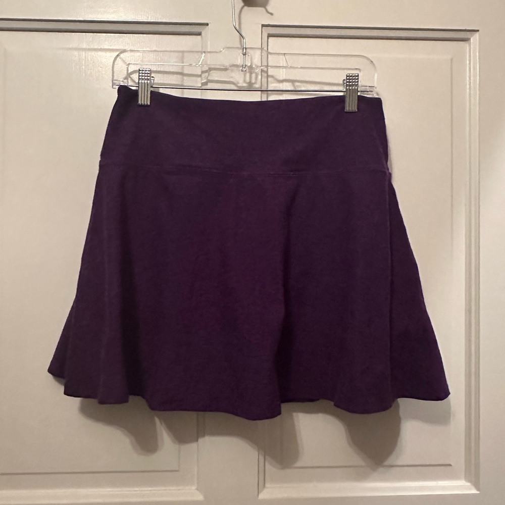 Purple athletic skirt